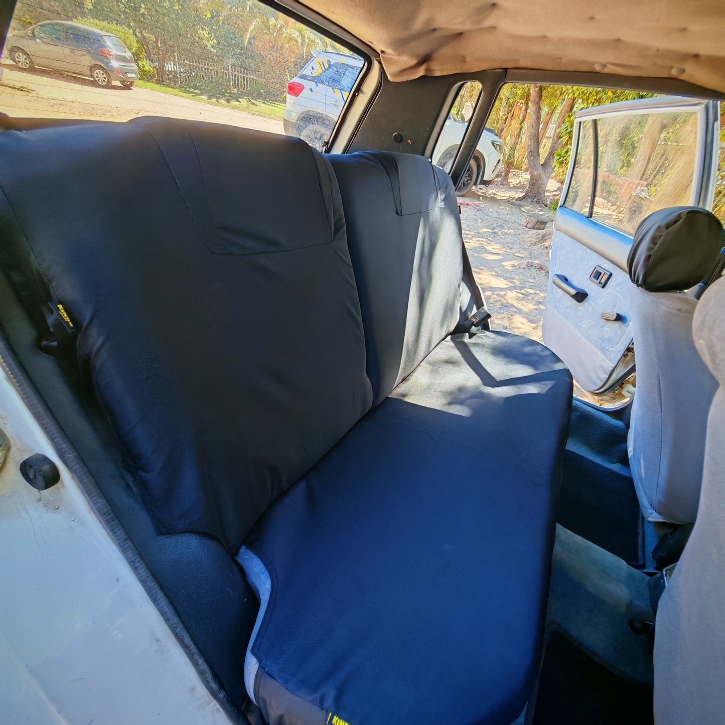 Custom Fit Toyota Conquest Tazz Seat Covers made by KINDO.