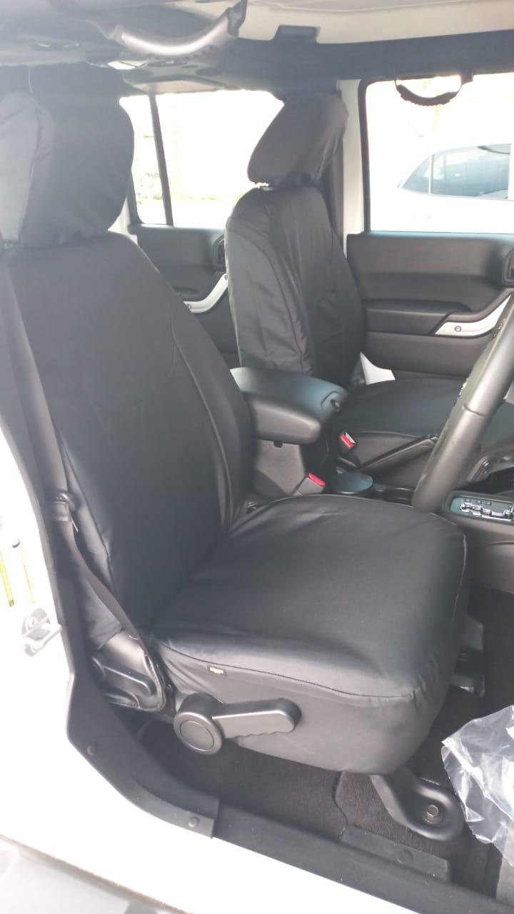 Jeep Wrangler Rubicon Unlimited Seat Covers made by KINDO Covers
