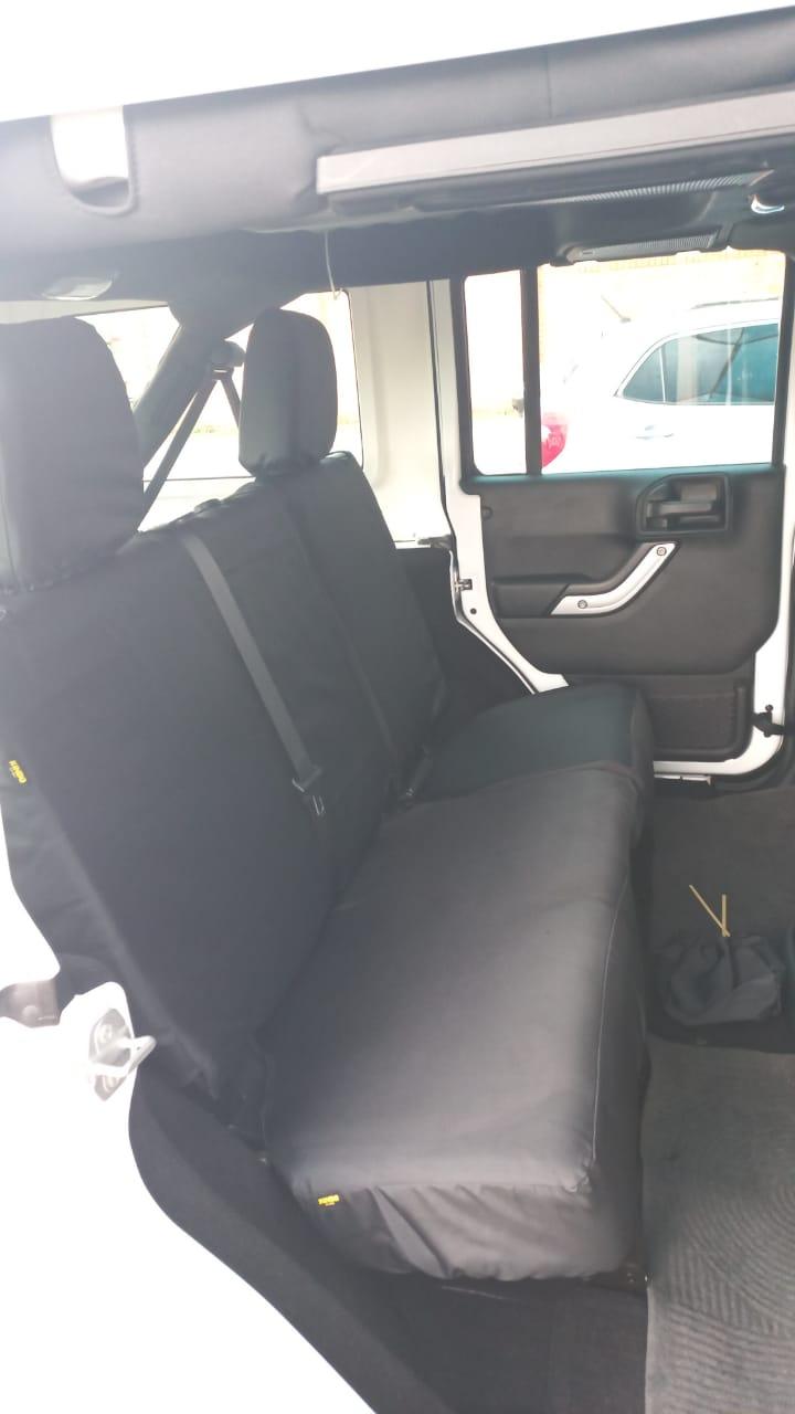 Jeep Wrangler Rubicon Unlimited Seat Covers made by KINDO Covers