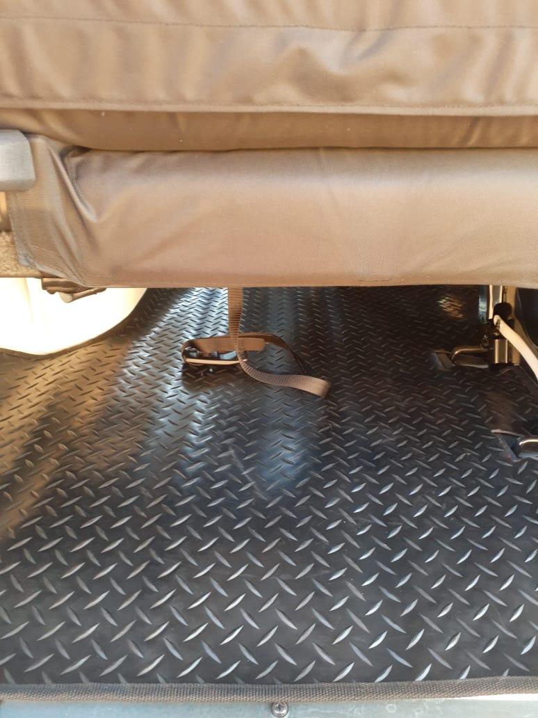 Rubber Flooring Mats For Toyota Hiace Sesfikile 16 Seater 2.5 D4D made by KINDO Covers
