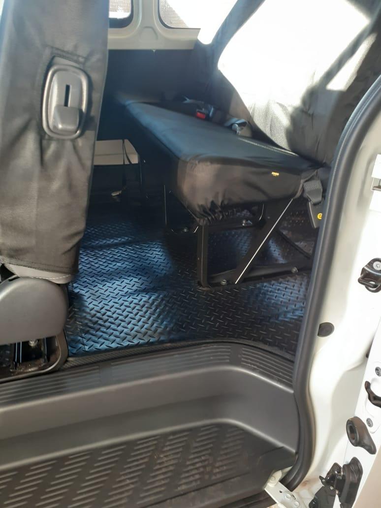 Rubber Flooring Mats For Toyota Hiace Sesfikile 16 Seater 2.5 D4D made by KINDO Covers