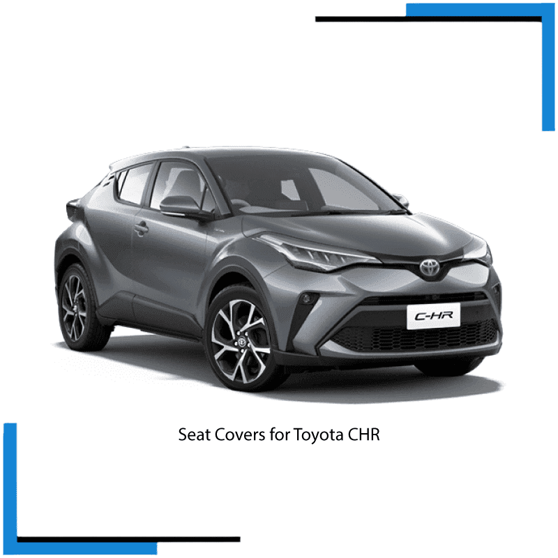 Toyota CHR Seat Covers made by KINDO Covers