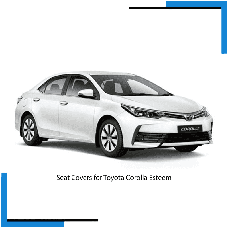 Toyota Corolla Esteem Seat Covers made by KINDO Covers
