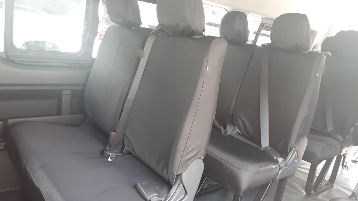 Toyota Hiace GL 14 Seater 2.5 D4D Seat Covers made by KINDO Covers