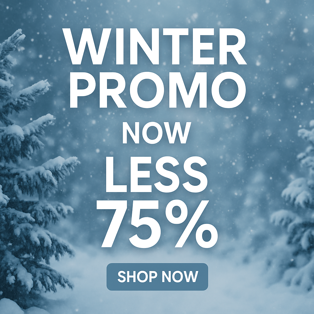 Winter Promotion | 75% OFF SALE