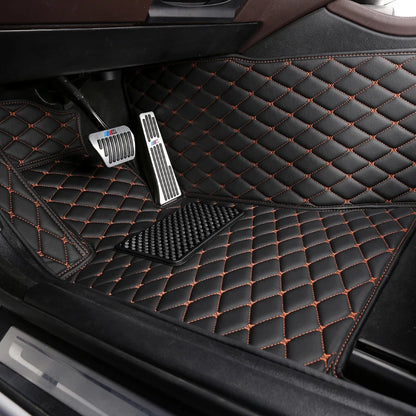 Custom Car Floor Mats for BMW all models 5 Series E34 E39 E60 E61 F10 F11 F07 | 6 Series GT F12 F13 F06 640 made by KINDO Covers