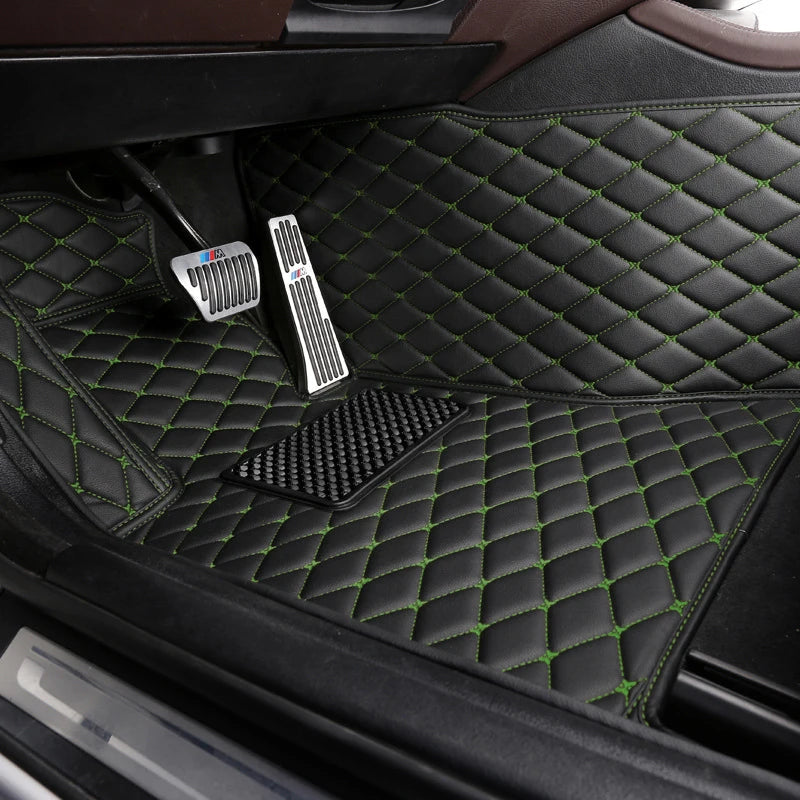Custom Car Floor Mats for BMW all models 5 Series E34 E39 E60 E61 F10 F11 F07 | 6 Series GT F12 F13 F06 640 made by KINDO Covers