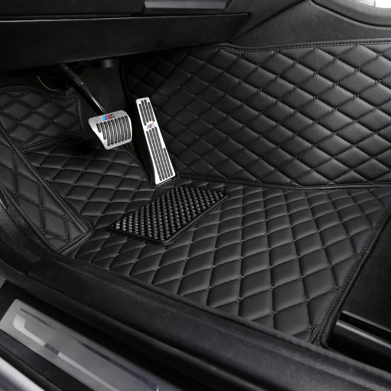 Custom Car Floor Mats for BMW all models 5 Series E34 E39 E60 E61 F10 F11 F07 | 6 Series GT F12 F13 F06 640 made by KINDO Covers