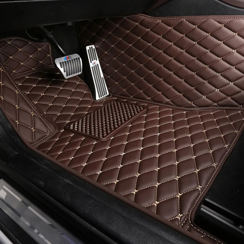 Custom Car Floor Mats for BMW all models 5 Series E34 E39 E60 E61 F10 F11 F07 | 6 Series GT F12 F13 F06 640 made by KINDO Covers