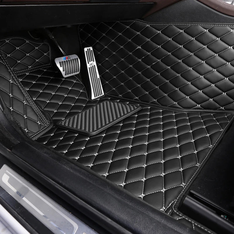 Custom Car Floor Mats for BMW all models 5 Series E34 E39 E60 E61 F10 F11 F07 | 6 Series GT F12 F13 F06 640 made by KINDO Covers
