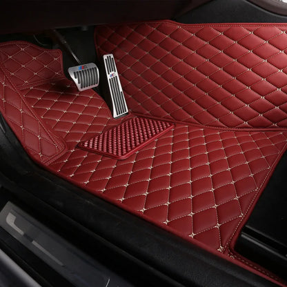 Custom Car Floor Mats for BMW all models 5 Series E34 E39 E60 E61 F10 F11 F07 | 6 Series GT F12 F13 F06 640 made by KINDO Covers