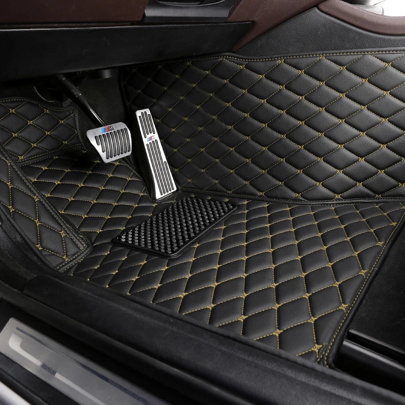 Custom Car Floor Mats for BMW all models 5 Series E34 E39 E60 E61 F10 F11 F07 | 6 Series GT F12 F13 F06 640 made by KINDO Covers