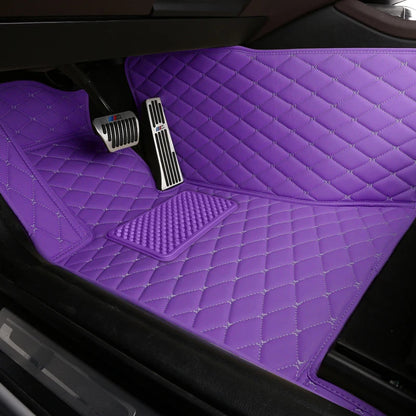 Custom Car Floor Mats for BMW all models 5 Series E34 E39 E60 E61 F10 F11 F07 | 6 Series GT F12 F13 F06 640 made by KINDO Covers