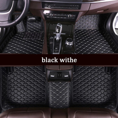 Custom Car Floor Mats for BMW all models 5 Series E34 E39 E60 E61 F10 F11 F07 | 6 Series GT F12 F13 F06 640 made by KINDO Covers