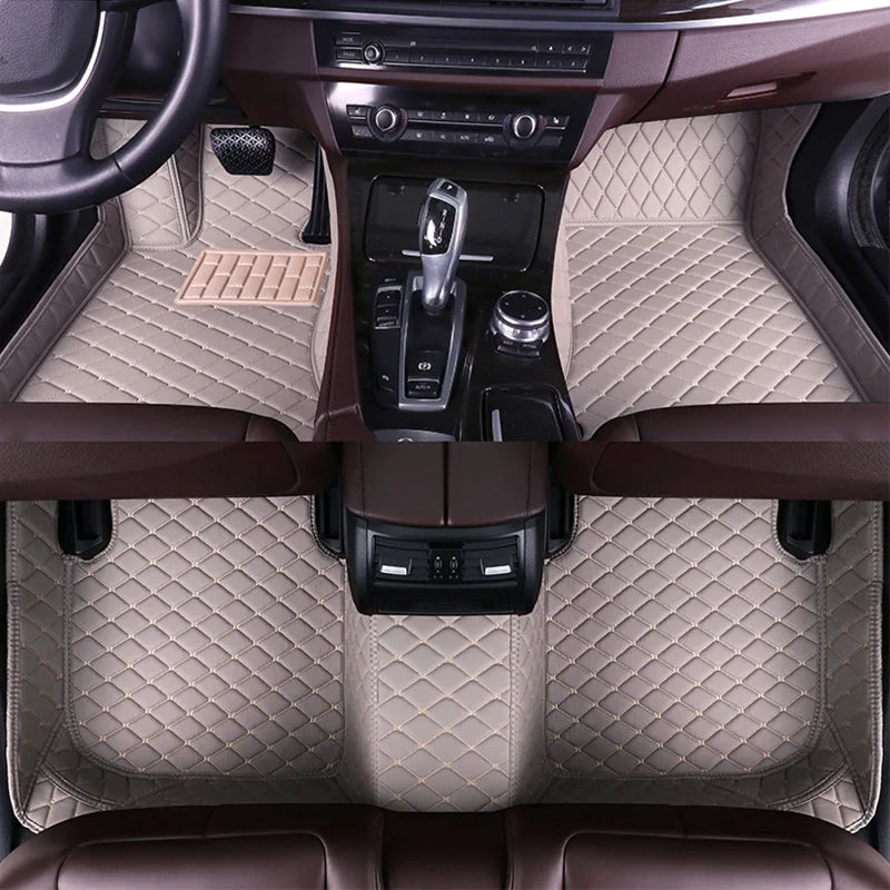 Custom Car Floor Mats for BMW all models 5 Series E34 E39 E60 E61 F10 F11 F07 | 6 Series GT F12 F13 F06 640 made by KINDO Covers