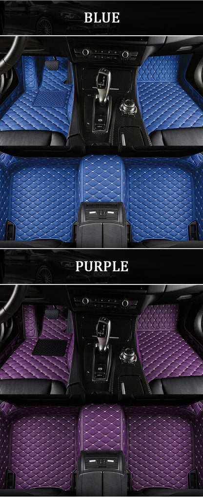 Custom Car Floor Mats for BMW all models 5 Series E34 E39 E60 E61 F10 F11 F07 | 6 Series GT F12 F13 F06 640 made by KINDO Covers