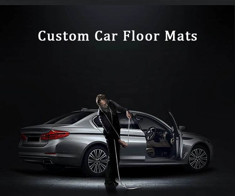 Custom Car Floor Mats for BMW all models 5 Series E34 E39 E60 E61 F10 F11 F07 | 6 Series GT F12 F13 F06 640 made by KINDO Covers