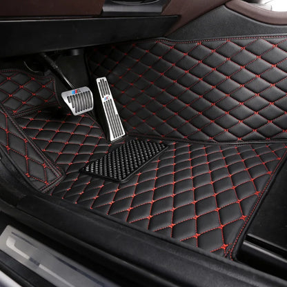 Custom Car Floor Mats for BMW all models 5 Series E34 E39 E60 E61 F10 F11 F07 | 6 Series GT F12 F13 F06 640 made by KINDO Covers
