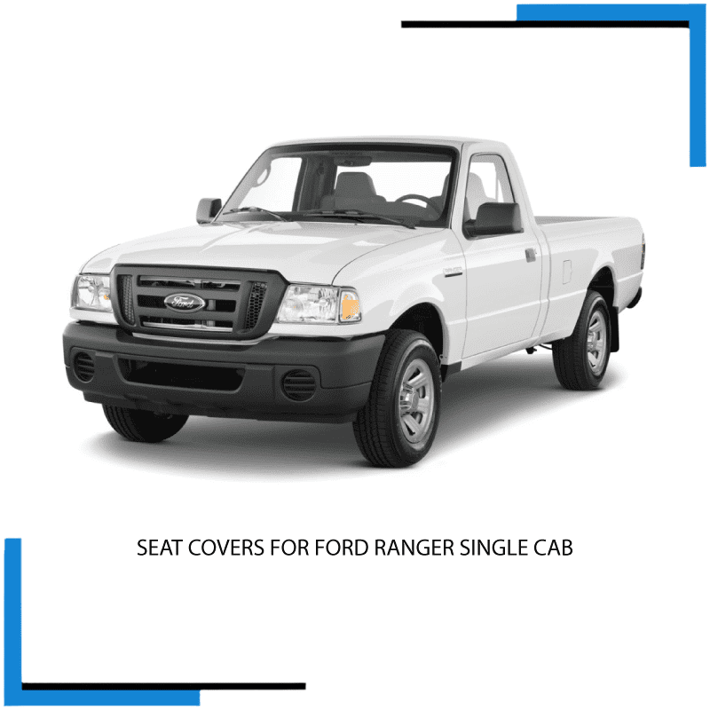 Ford Ranger Single Cab Seat Covers made by KINDO Covers