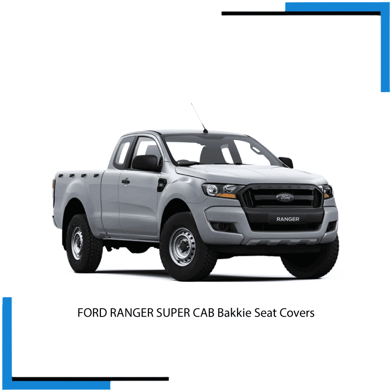 Ford Ranger Super Cab Seat Covers made by KINDO Covers