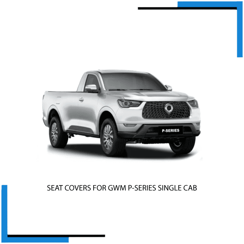 GWM P-Series Single Cab Seat Covers made by KINDO Covers