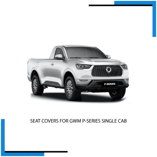 GWM P-Series Single Cab Seat Covers made by KINDO Covers
