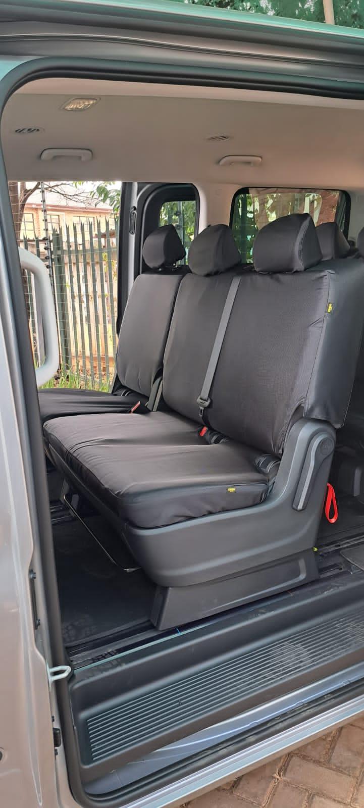 Hyundai Staria Elite Bus Seat Covers made by KINDO Covers