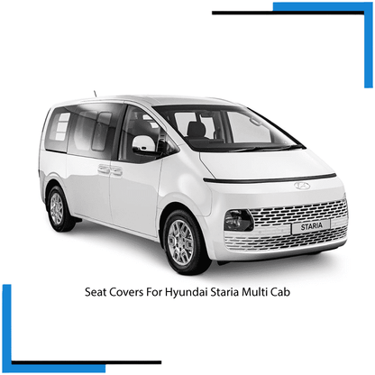 Hyundai Staria Multicab Seat Covers made by KINDO Covers