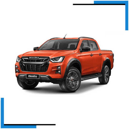 Isuzu Double Cab V-Cross Seat Covers made by KINDO Covers