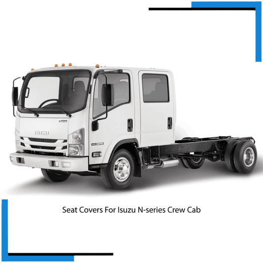 Isuzu N-Series Crew Cab Seat Covers made by KINDO Covers