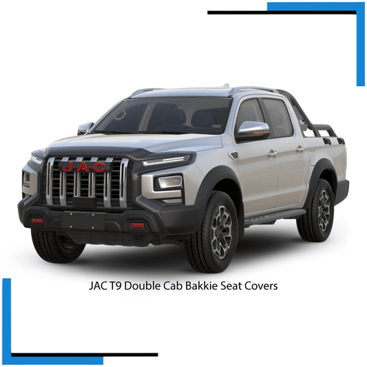 JAC T9 Double Cab Seat Covers made by KINDO Covers