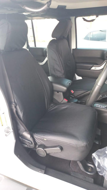 Jeep Wrangler Rubicon Unlimited Seat Covers made by KINDO Covers