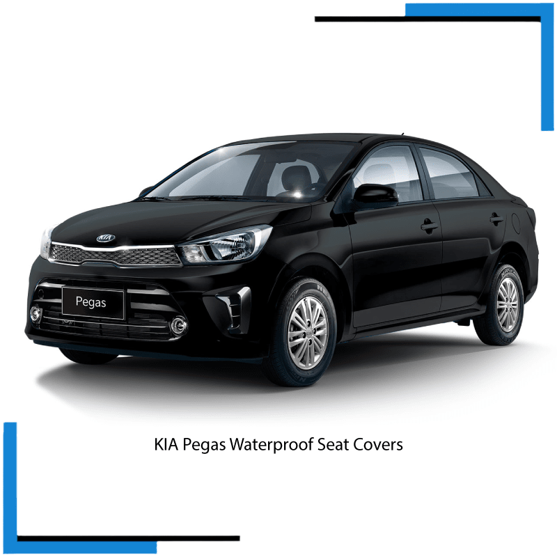 KIA Pegas Seat Covers made by KINDO Covers
