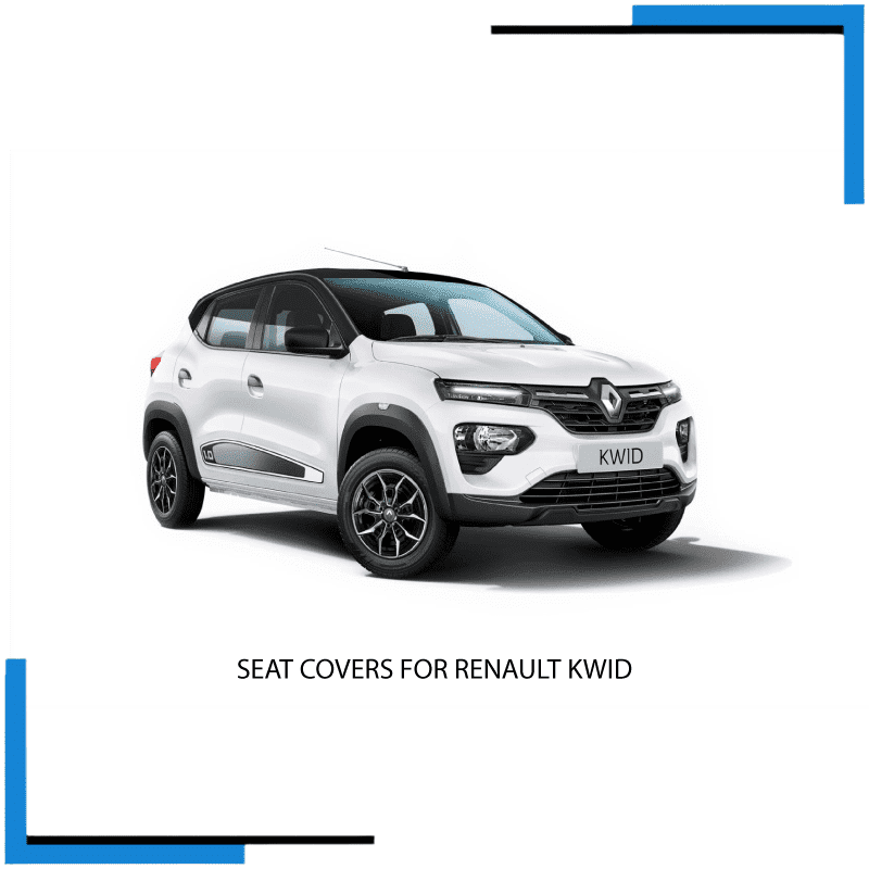 Renault Kwid Seat Covers made by KINDO Covers
