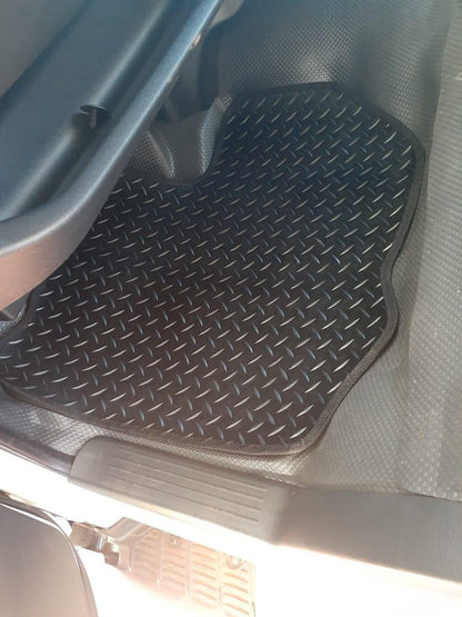 Rubber Flooring Mats For Toyota Hiace Sesfikile 16 Seater 2.5 D4D made by KINDO Covers