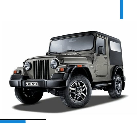 Custom Fit Mahindra Thar Seat Covers made by KINDO