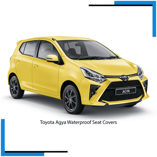 Toyota Agya Seat Covers made by KINDO Covers