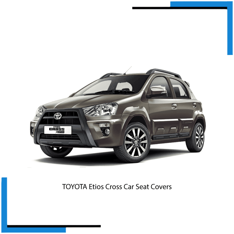 Toyota Etios Cross Seat Covers made by KINDO Covers