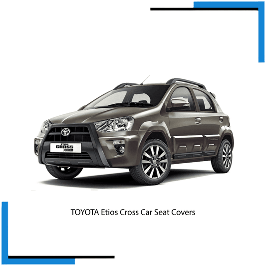 Toyota Etios Cross Seat Covers made by KINDO Covers