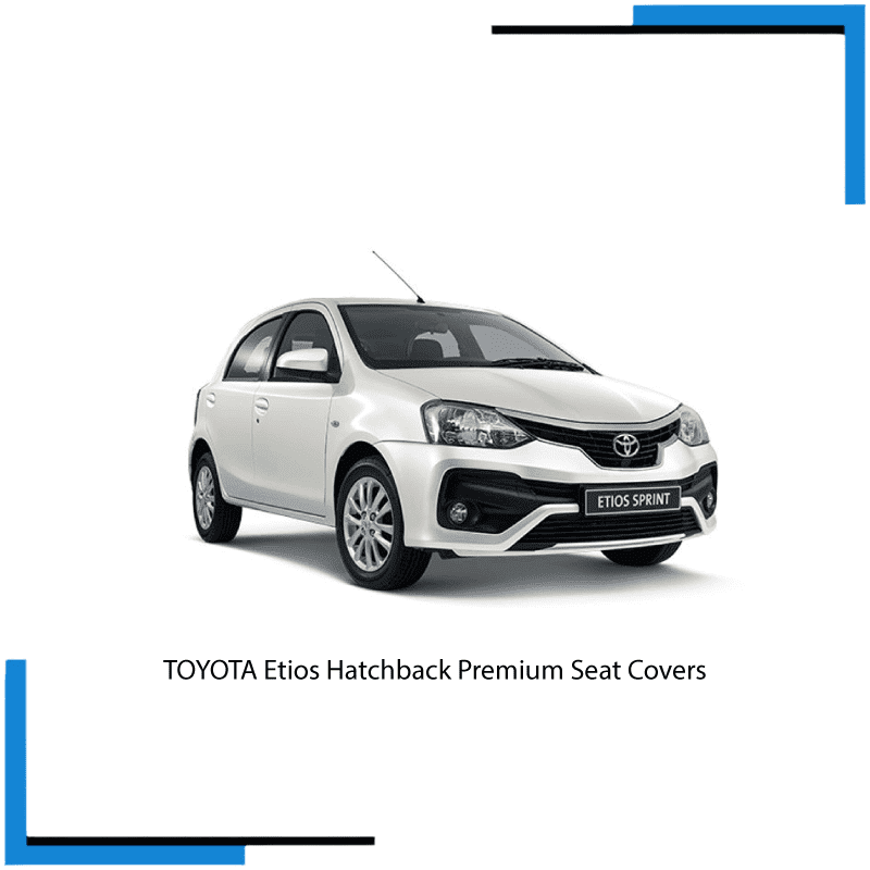 Toyota Etios Hatchback Seat Covers made by KINDO Covers