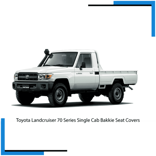 Toyota Land Cruiser 70 Series Single Cab Seat Covers made by KINDO Covers