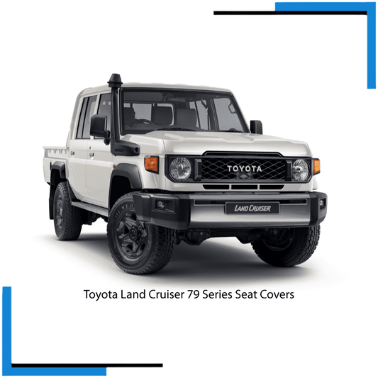 Toyota Land Cruiser 79 Series Double Cab Seat Covers made by KINDO Covers