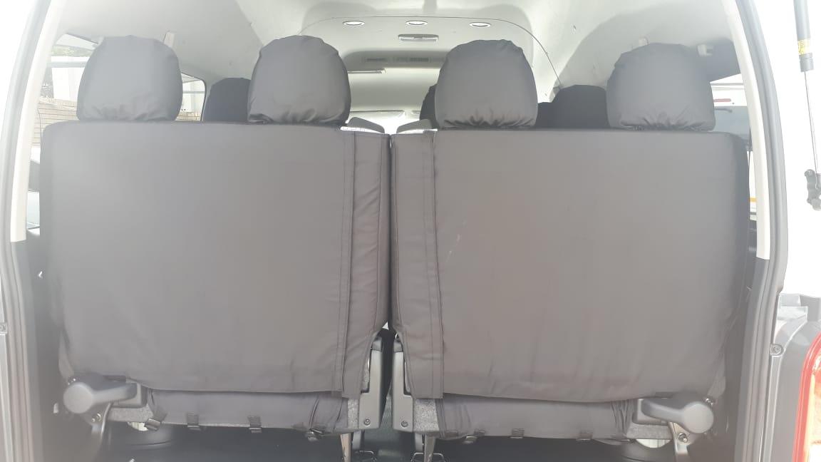 Toyota Quantum 10 seater 2.5 D4D Seat Covers made by KINDO Covers