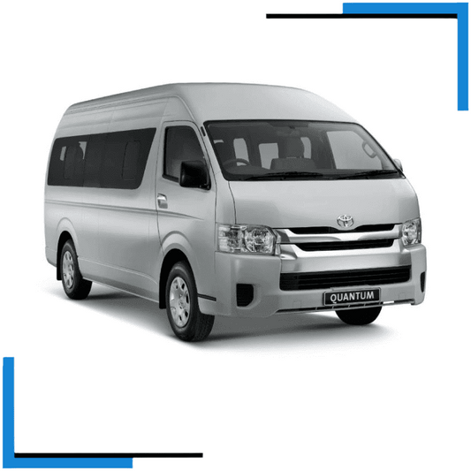 Toyota Quantum 10 seater 2.5 D4D Seat Covers made by KINDO Covers